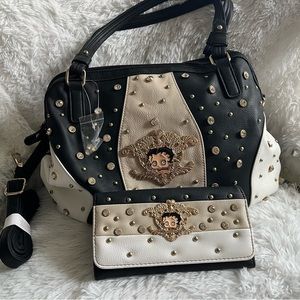 Betty Boop Purse and Wallet Set